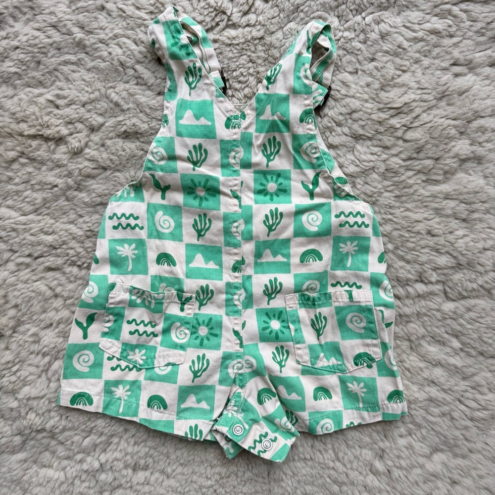 Wild Wawa Overalls Shorts - Picture 4 of 8